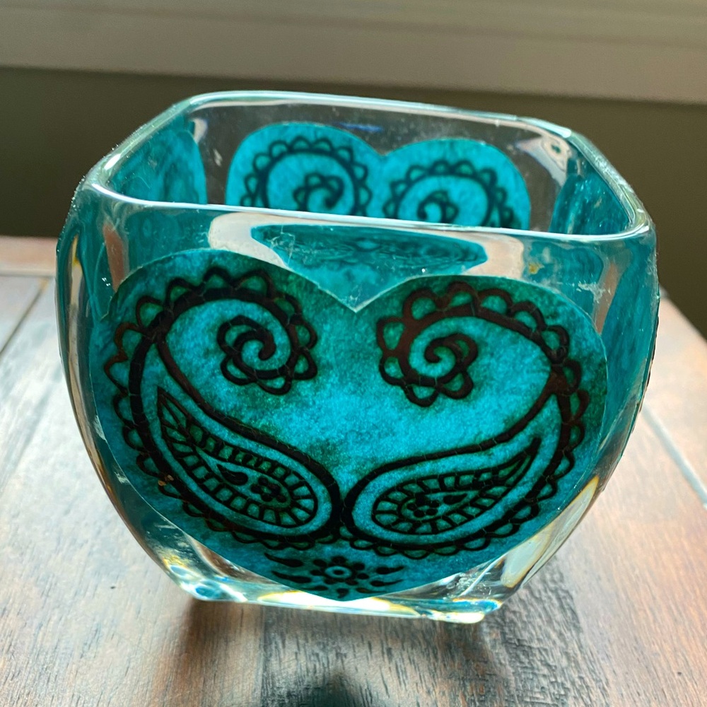 Opal Moon Henna Candle Holder